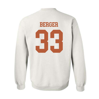 Texas - NCAA Football : Carson Berger - Classic Shersey Crewneck Sweatshirt-1
