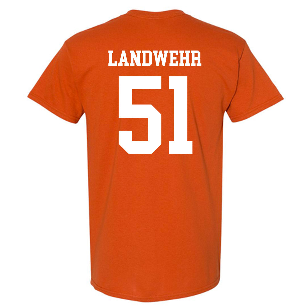 Texas - NCAA Football : Marshall Landwehr - Classic Shersey T-Shirt-1