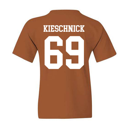 Texas - NCAA Football : Brooks Kieschnick - Classic Shersey Youth T-Shirt-1
