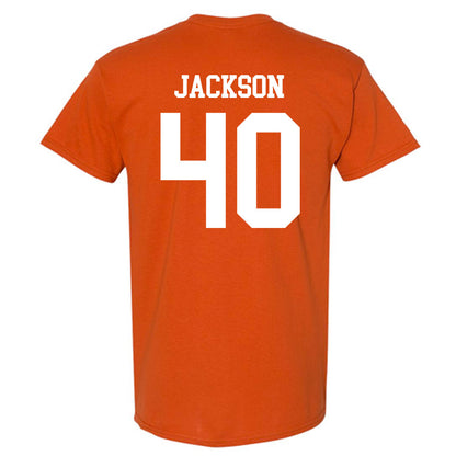 Texas - NCAA Football : Lance Jackson - Classic Shersey T-Shirt-1