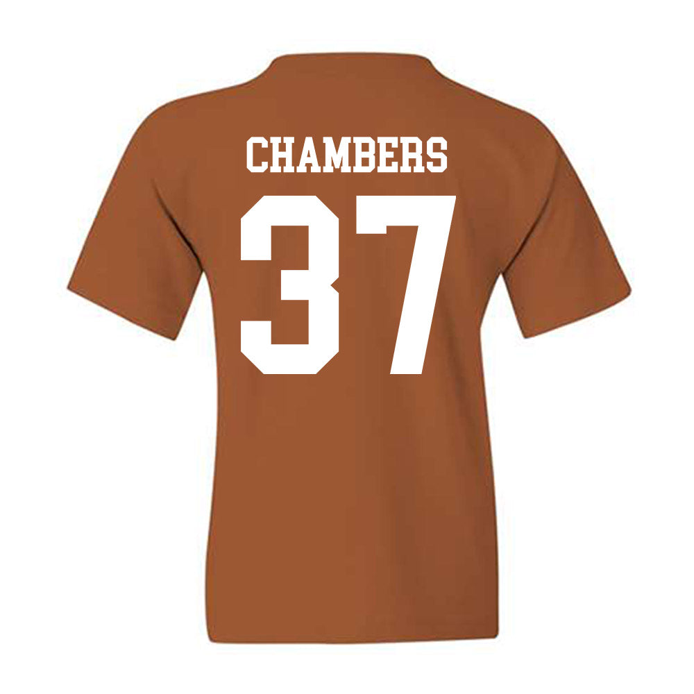 Texas - NCAA Football : Bryce Chambers - Classic Shersey Youth T-Shirt-1