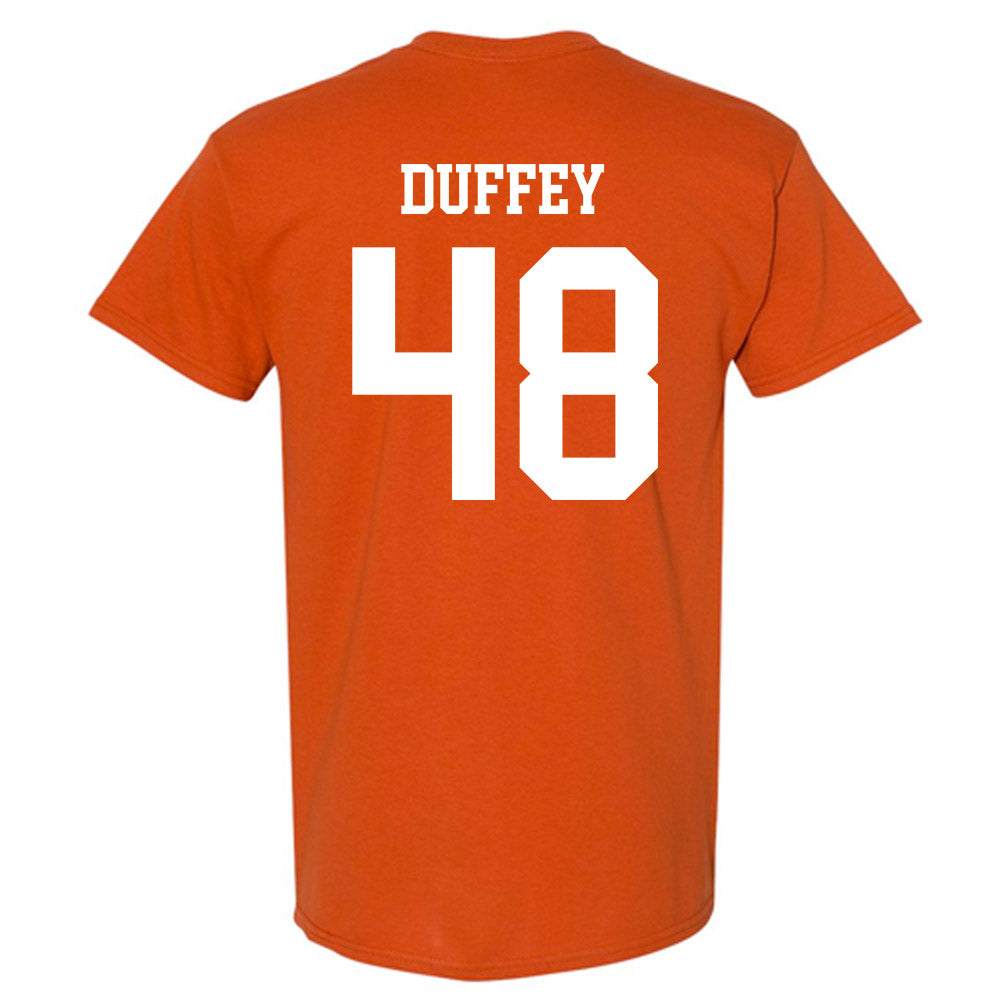 Texas - NCAA Football : Jackson Duffey - Classic Shersey T-Shirt-1
