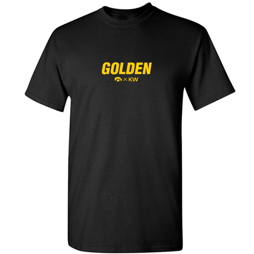 Iowa - NCAA Men's Track & Field : Kalen Walker - Golden T-Shirt-0