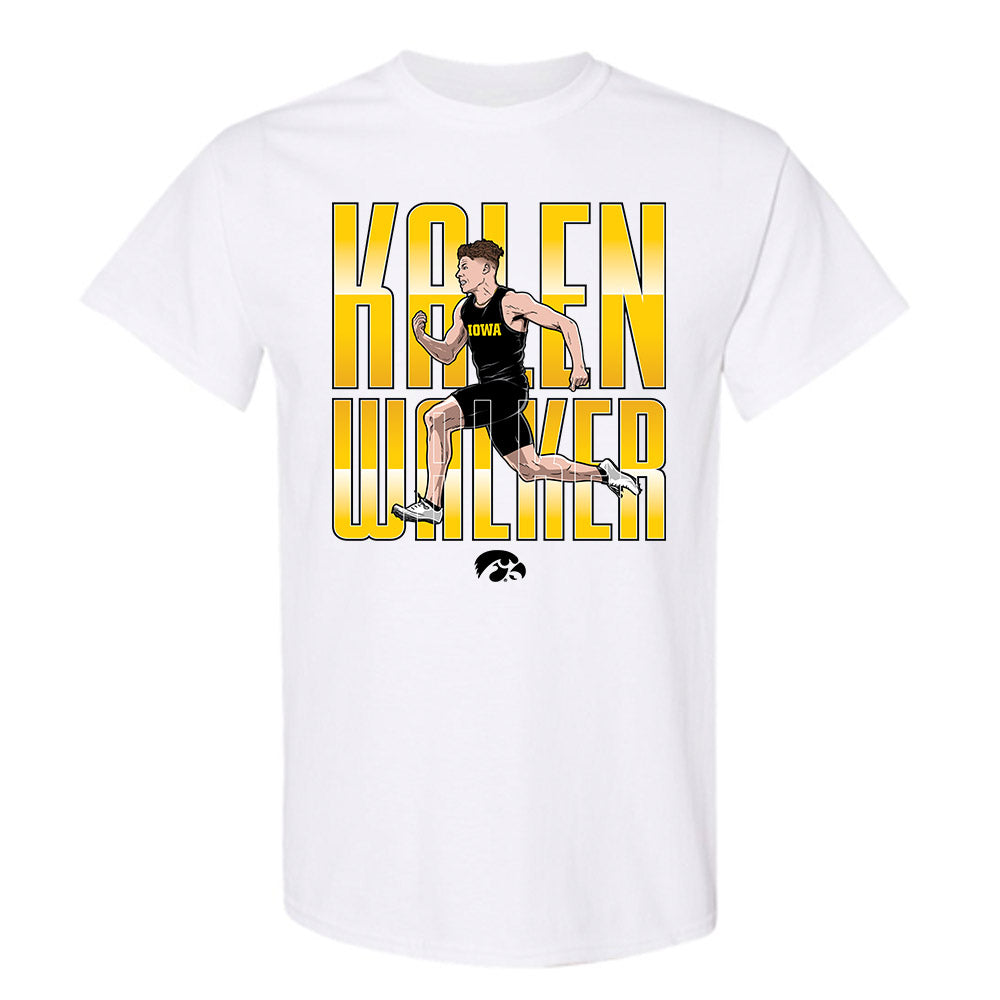 Iowa - NCAA Men's Track & Field : Kalen Walker - T-Shirt-0