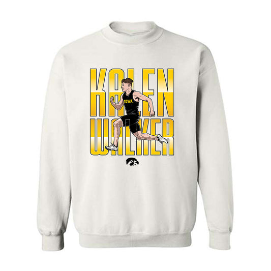 Iowa - NCAA Men's Track & Field : Kalen Walker - Crewneck Sweatshirt-0