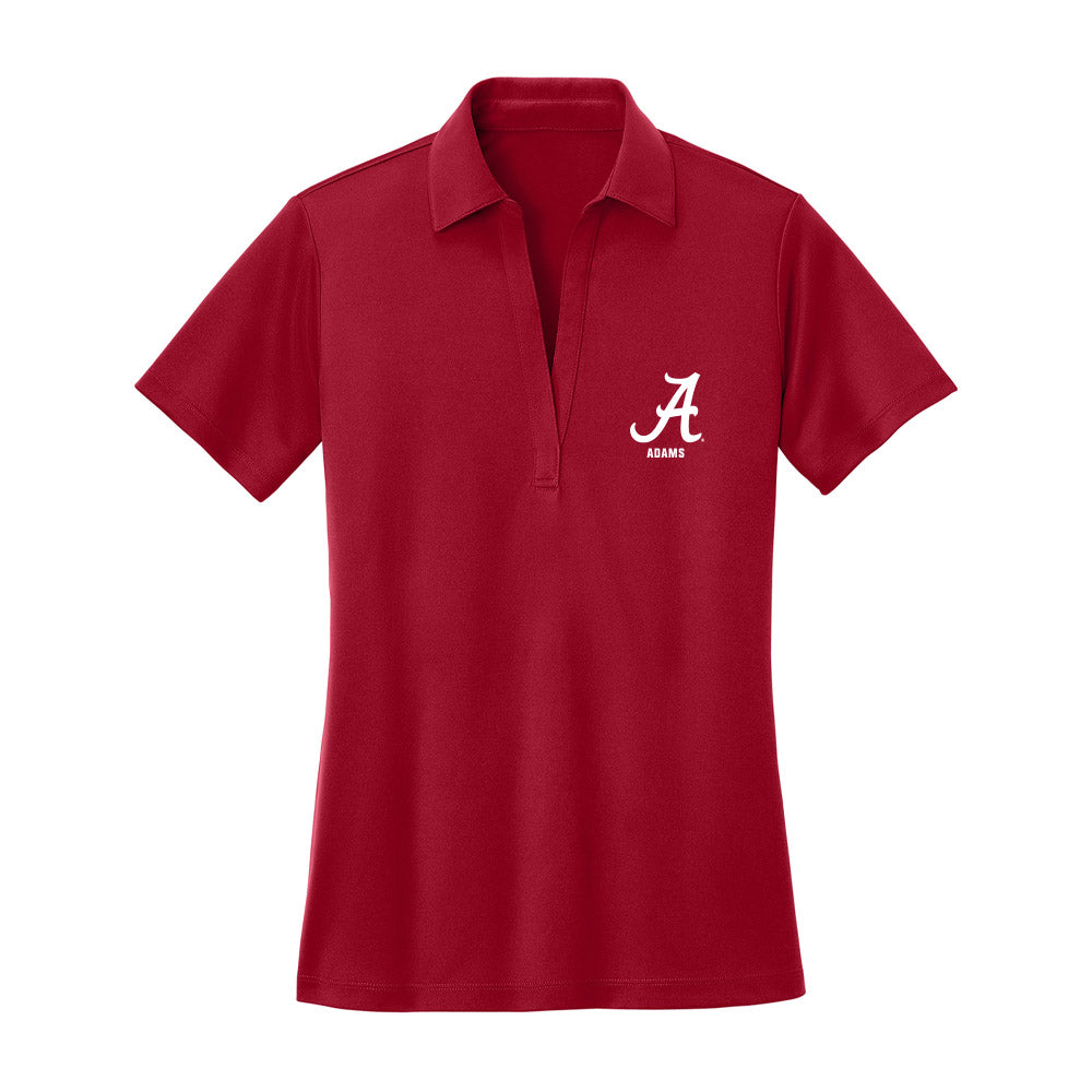 Alabama - NCAA Baseball : Zane Adams - Women's Activewear Polo Shirt-0