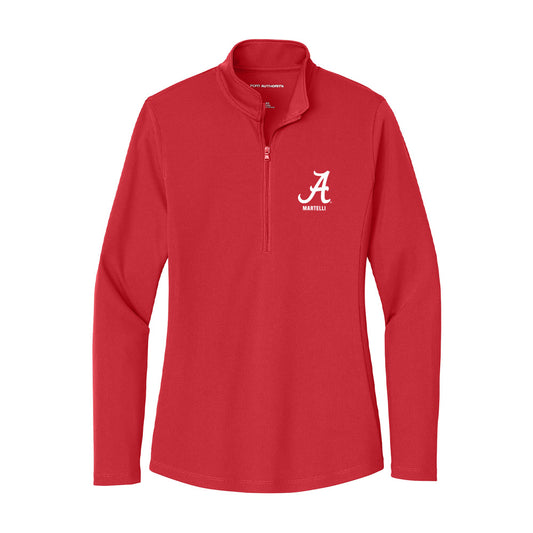 Alabama - NCAA Women's Soccer : Sophia Martelli - Women's Lightweight Quarter Zip Jacket-0