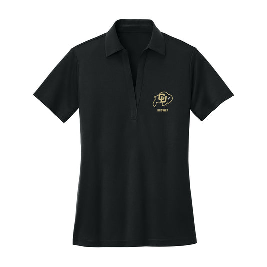 Colorado - NCAA Women's Lacrosse : Addie Brower - Women's Activewear Polo Shirt-0