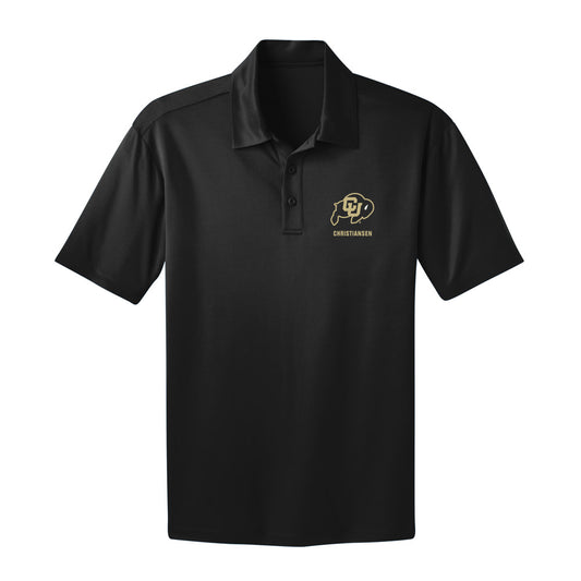 Colorado - NCAA Men's Cross Country : Aidan Christiansen - Activewear Polo Shirt-0