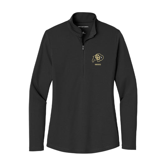 Colorado - NCAA Women's Basketball : Jojo Nworie - Women's Lightweight Quarter Zip Jacket-0