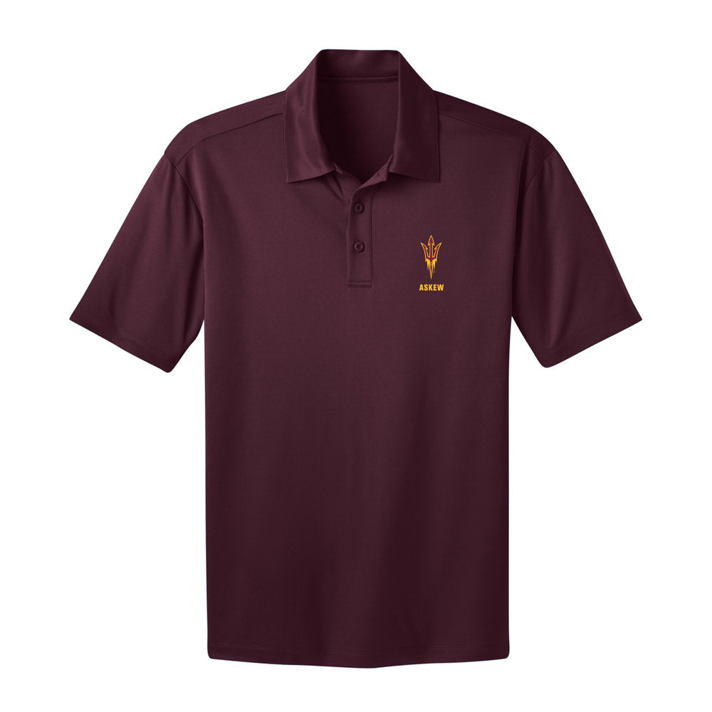 Arizona State - NCAA Beach Volleyball : Annalyse Askew - Activewear Polo Shirt-0