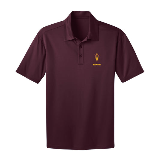 Arizona State - NCAA Women's Soccer : Kierra Blundell - Activewear Polo Shirt-0