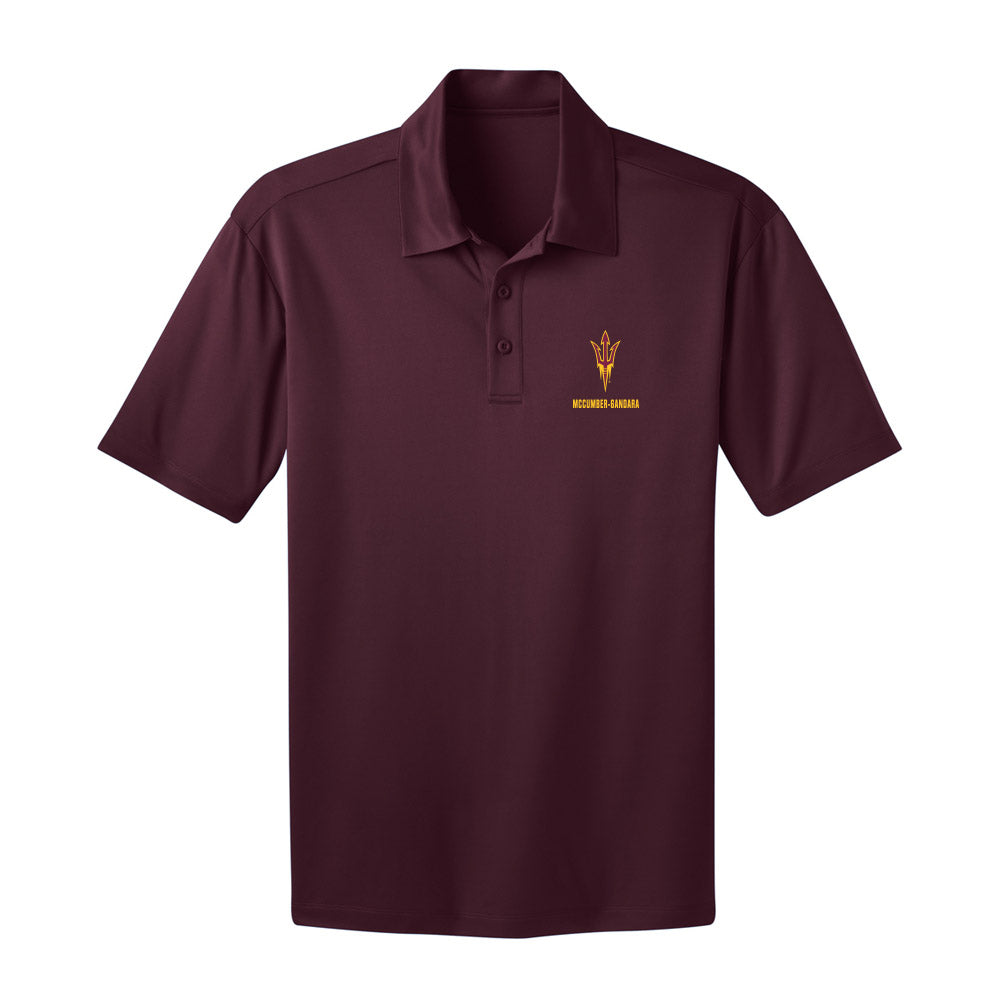 Arizona State - NCAA Women's Track & Field : Ava McCumber-Gandara - Activewear Polo Shirt-0