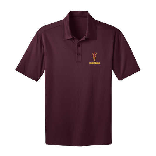 Arizona State - NCAA Women's Track & Field : Ava McCumber-Gandara - Activewear Polo Shirt-0