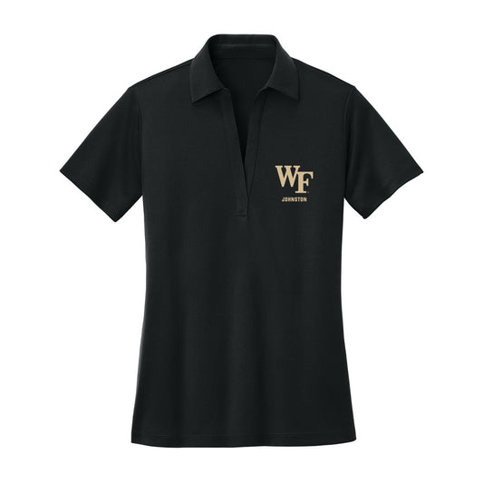 Wake Forest - NCAA Baseball : Zach Johnston - Women's Activewear Polo Shirt-0