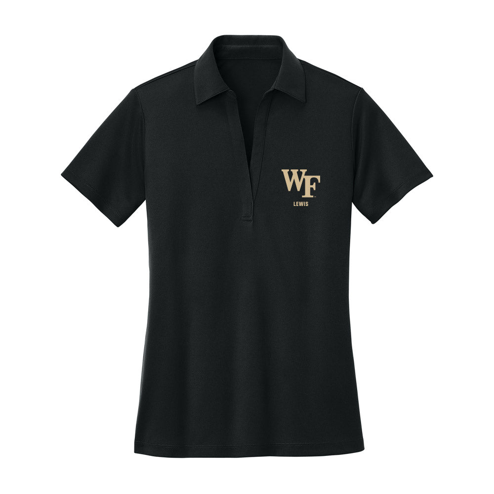 Wake Forest - NCAA Baseball : Kade Lewis - Women's Activewear Polo Shirt-0