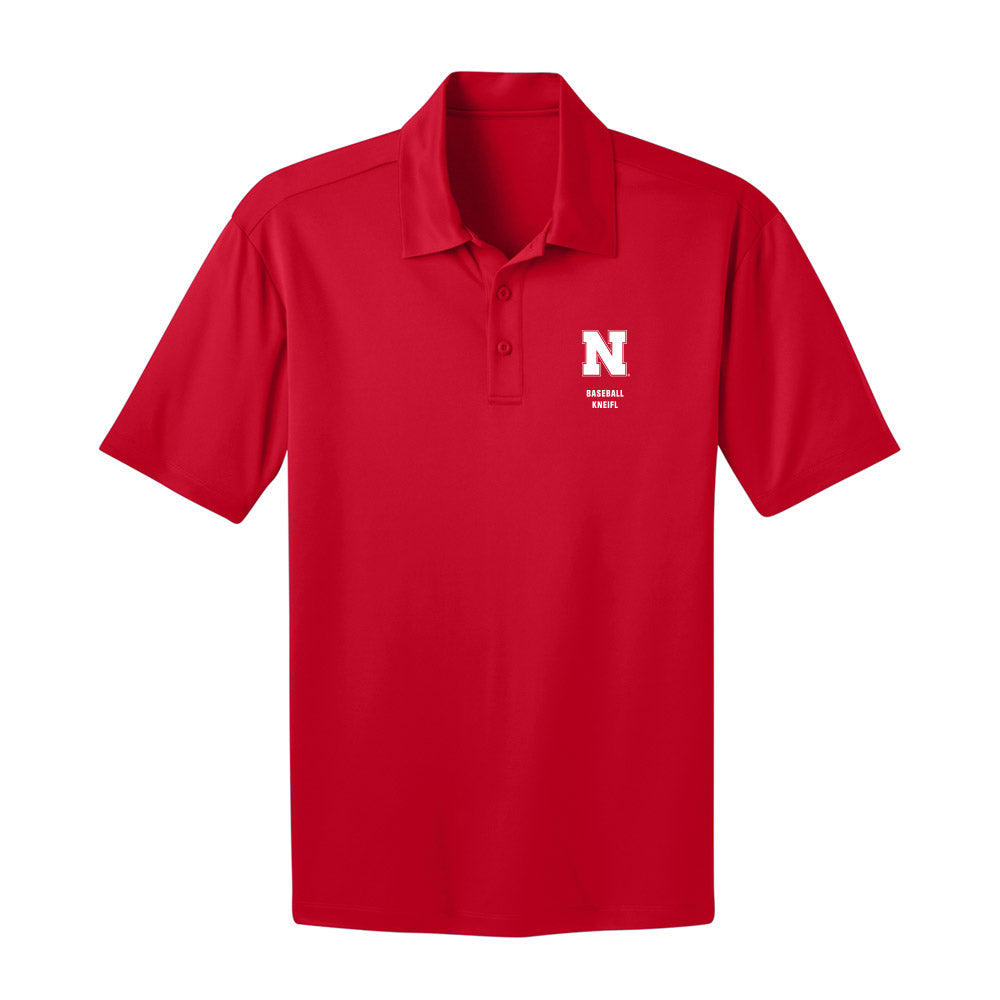 Nebraska - NCAA Baseball : Brooks Kneifl - Activewear Polo Shirt-0