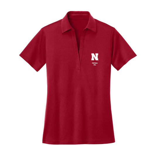 Nebraska - NCAA Football : Blye Hill - Women's Activewear Polo Shirt-0