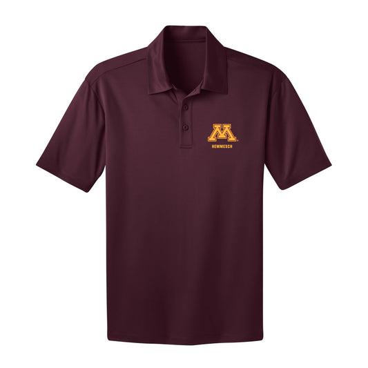 Minnesota - NCAA Baseball : Tyler Hemmesch - Activewear Polo Shirt-0