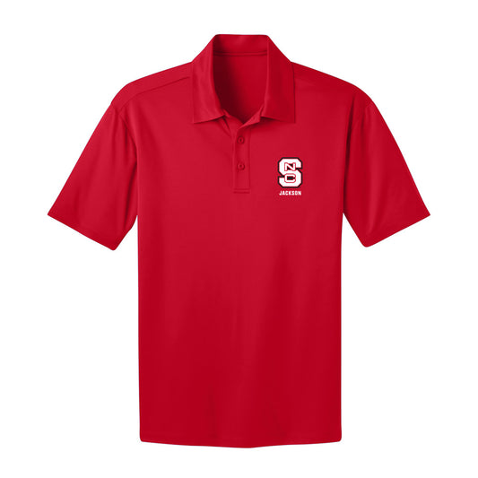 NC State - NCAA Football : Davin Jackson - Activewear Polo Shirt-0