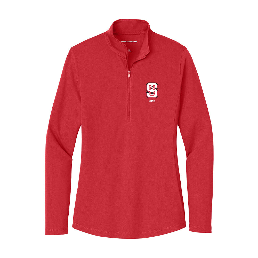 NC State - NCAA Baseball : Preston Bonn - Women's Lightweight Quarter Zip Jacket-0