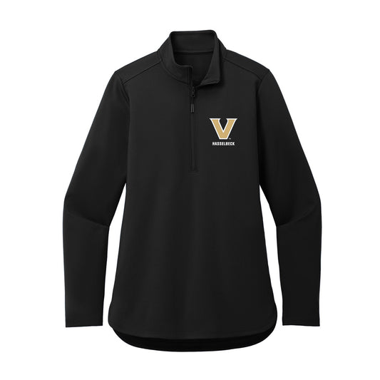 Vanderbilt - NCAA Women's Lacrosse : Grace Hasselbeck - Women's Premium Quarter Zip Jacket-0