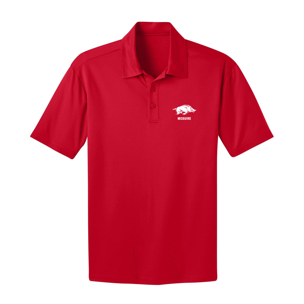 Arkansas - NCAA Baseball : Tate McGuire - Activewear Polo Shirt-0