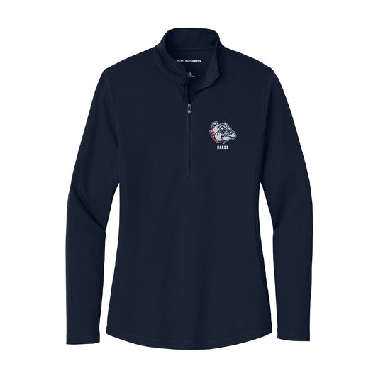 Gonzaga - NCAA Men's Rowing : Henry Bakos - Women's Lightweight Quarter Zip Jacket-0