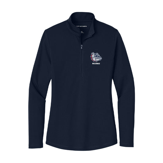Gonzaga - NCAA Men's Rowing : Patrick McComas - Women's Lightweight Quarter Zip Jacket-0