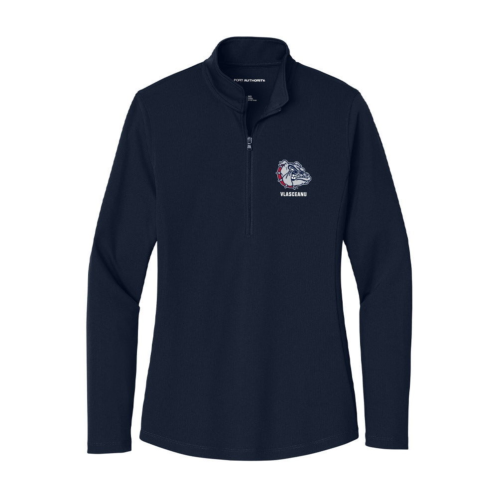 Gonzaga - NCAA Men's Rowing : Nicholas Vlasceanu - Women's Lightweight Quarter Zip Jacket-0