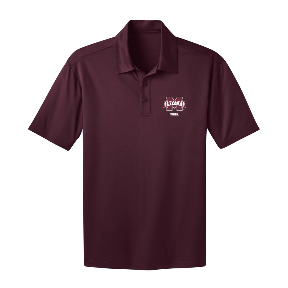 Mississippi State - NCAA Football : Luke Work - Activewear Polo Shirt-0