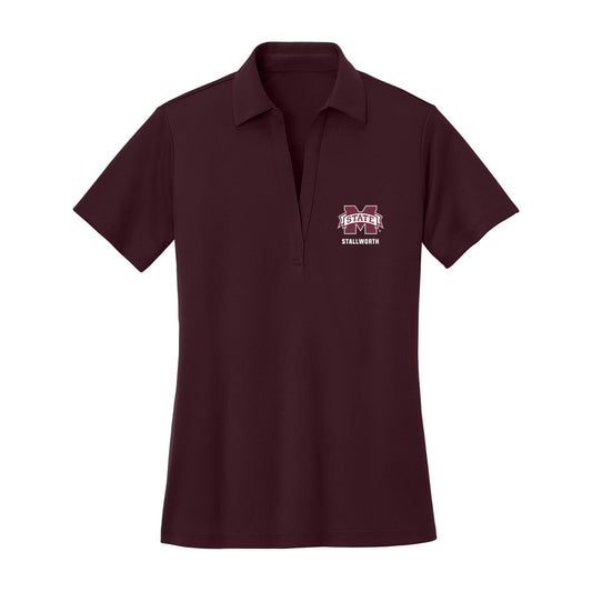 Mississippi State - NCAA Women's Track & Field : Jhordyn Stallworth - Women's Activewear Polo Shirt-0