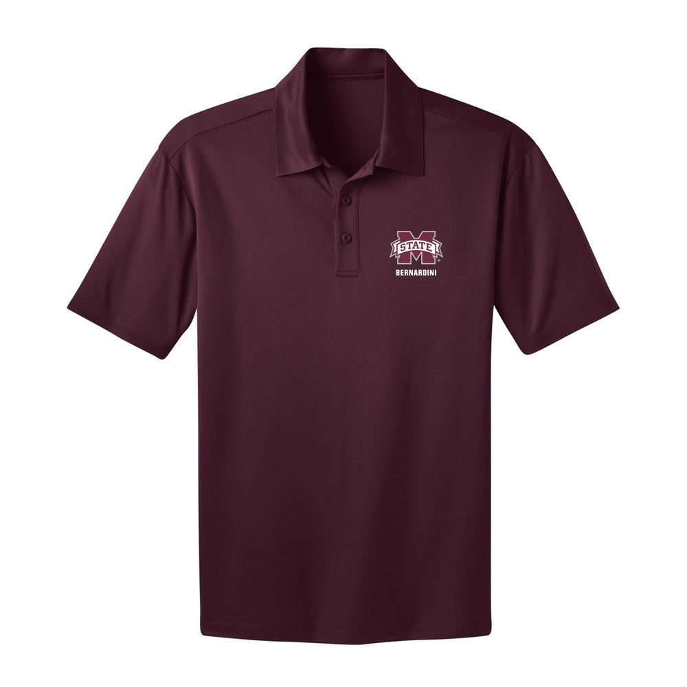 Mississippi State - NCAA Softball : Morgan Bernardini - Activewear Polo Shirt-0