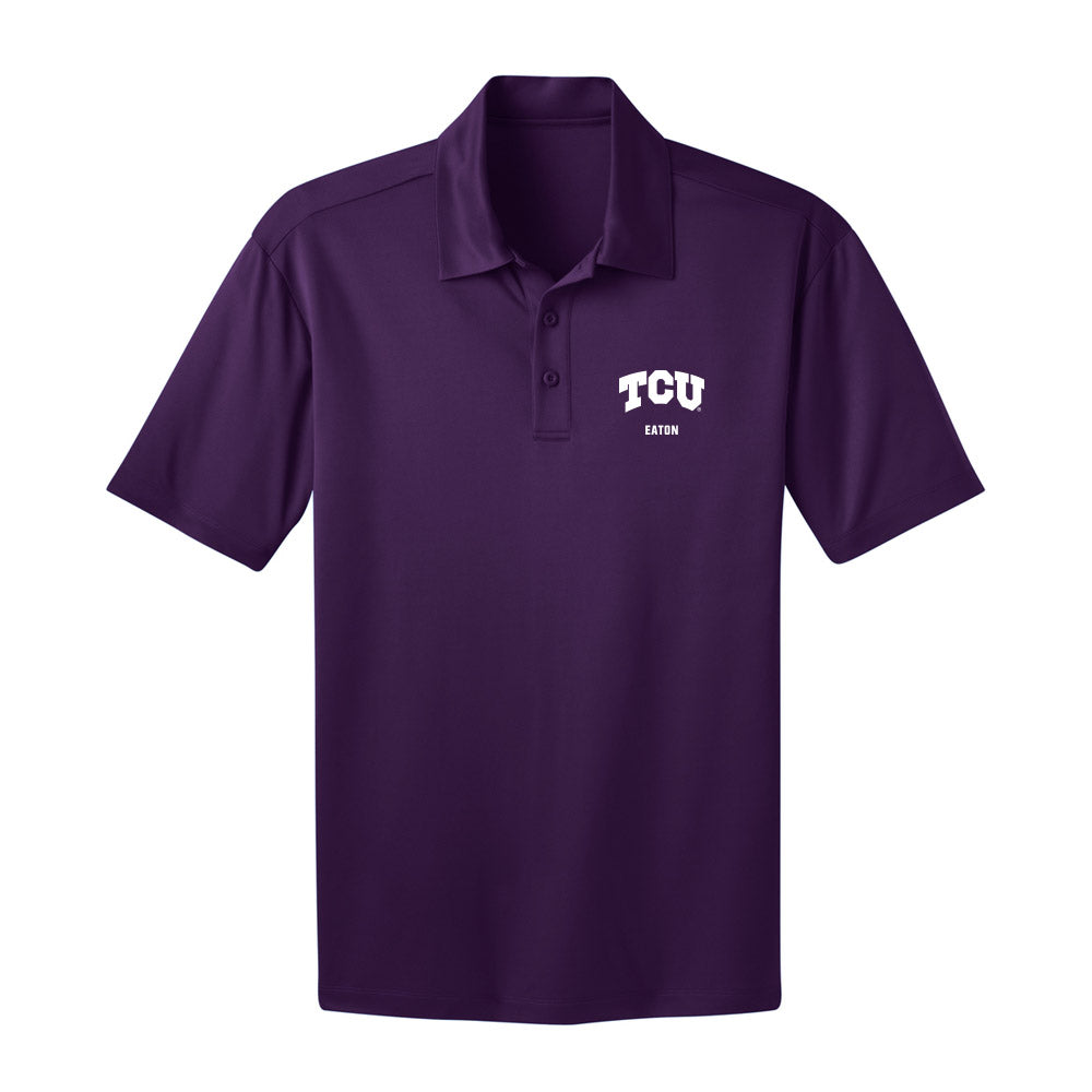 TCU - NCAA Baseball : Cole Eaton - Activewear Polo Shirt-0