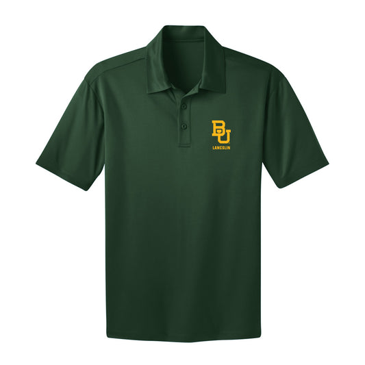 Baylor - NCAA Men's Track & Field : Jelani Lancslin - Activewear Polo Shirt-0