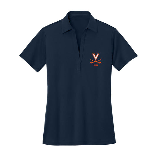 Virginia - NCAA Softball : Sarah Coon - Women's Activewear Polo Shirt-0