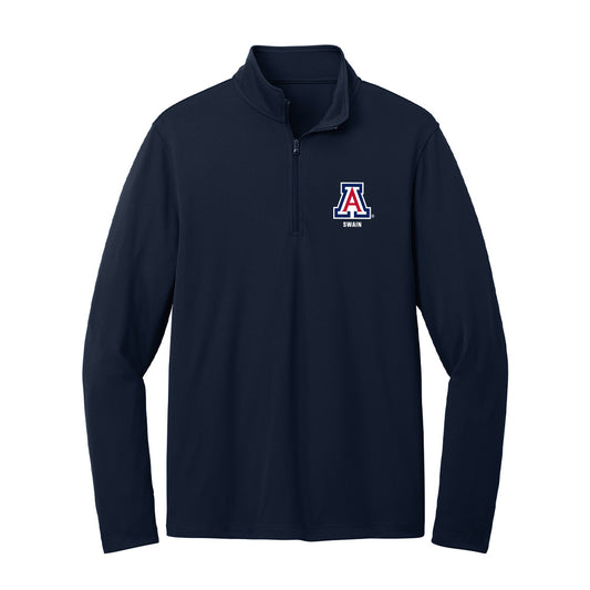 Arizona - NCAA Softball : Saya Swain - Lightweight Quarter Zip Jacket-0