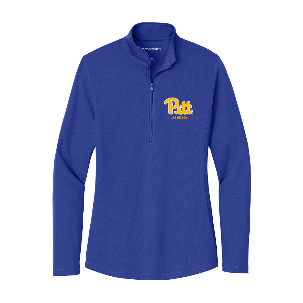 Pittsburgh - NCAA Softball : Macy Hamilton - Women's Lightweight Quarter Zip Jacket-0