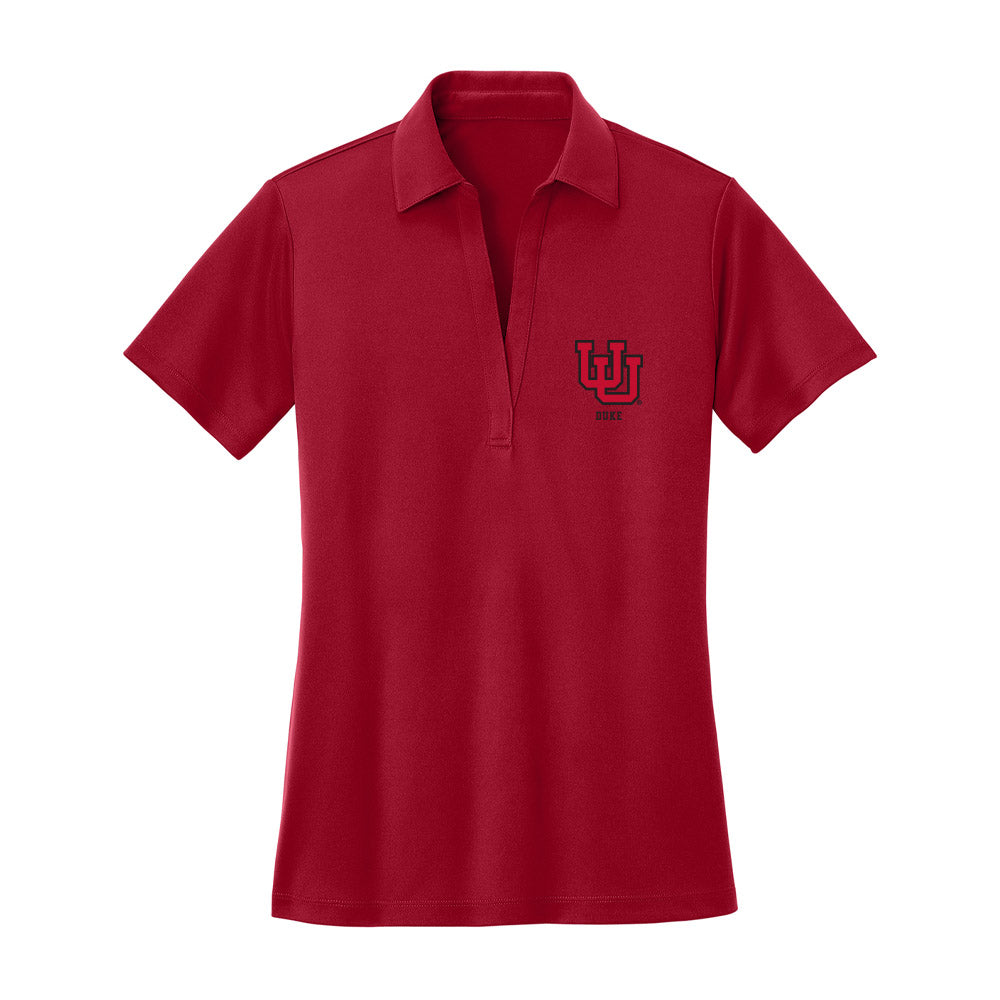 Utah - NCAA Football : Bryce Duke - Women's Activewear Polo Shirt-0