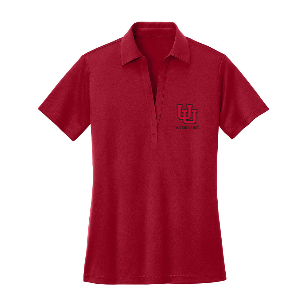 Utah - NCAA Women's Volleyball : Leah Wilton-LaBoy - Women's Activewear Polo Shirt-0