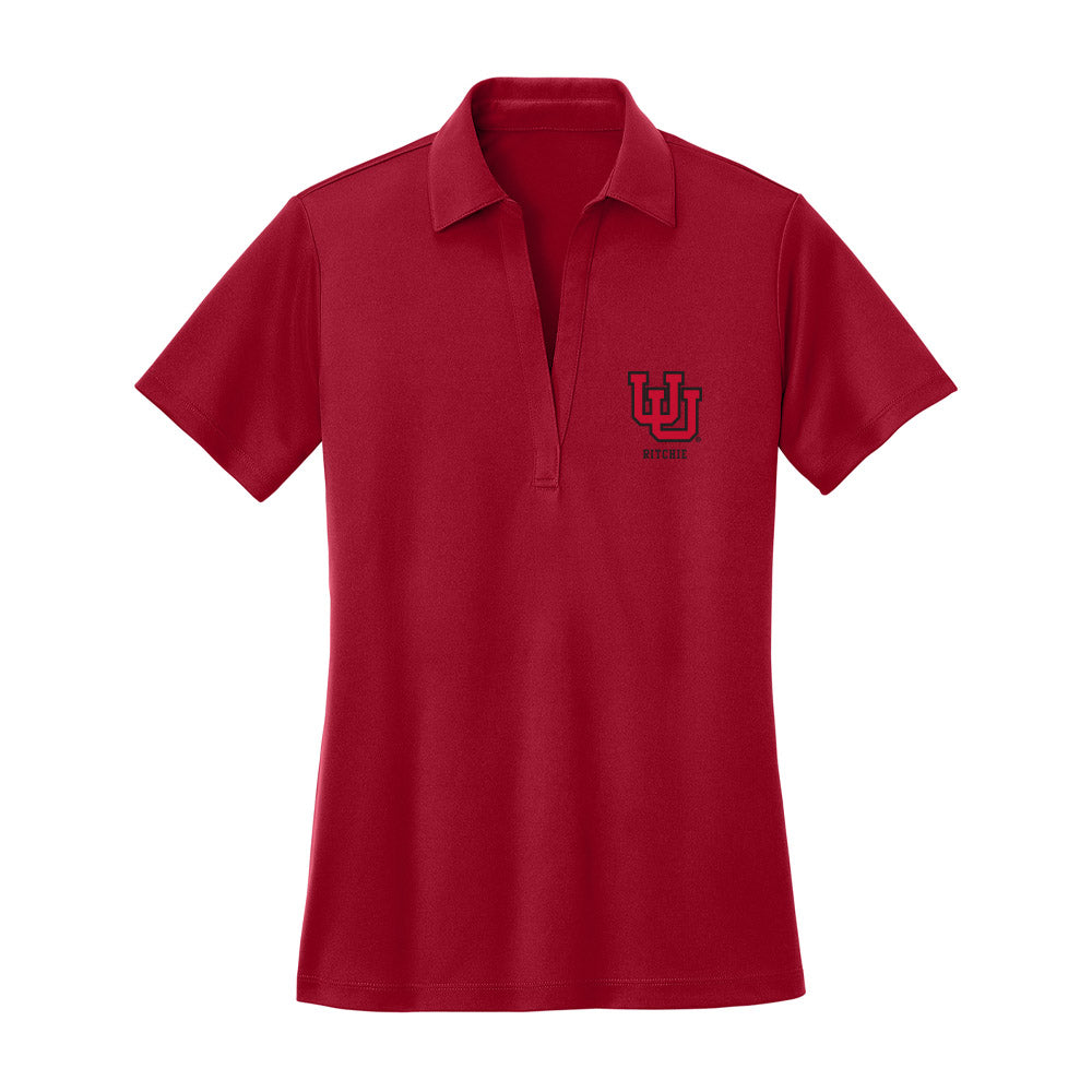 Utah - NCAA Football : Nate Ritchie - Women's Activewear Polo Shirt-0