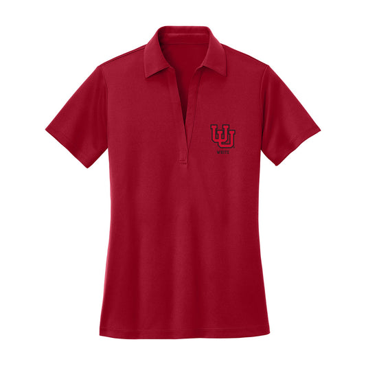 Utah - NCAA Softball : Hailee White - Women's Activewear Polo Shirt-0