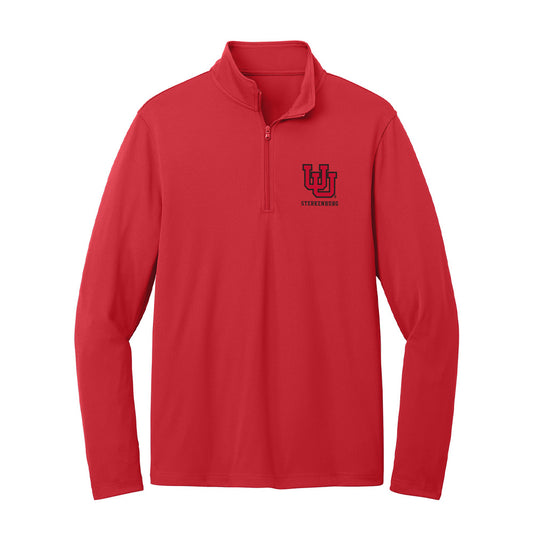 Utah - NCAA Women's Swimming & Diving : Laci Sterkenburg - Lightweight Quarter Zip Jacket-0