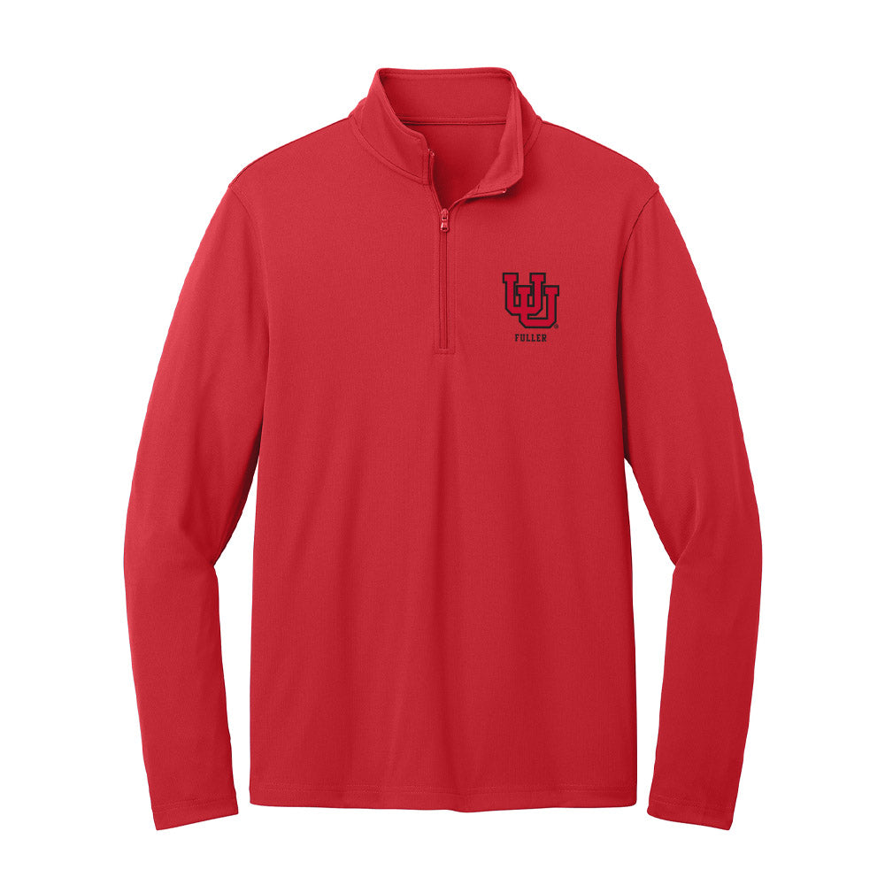 Utah - NCAA Football : Manny Fuller - Lightweight Quarter Zip Jacket-0