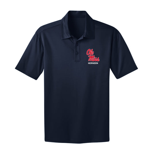 Ole Miss - NCAA Softball : Abby Herndon - Activewear Polo Shirt-0