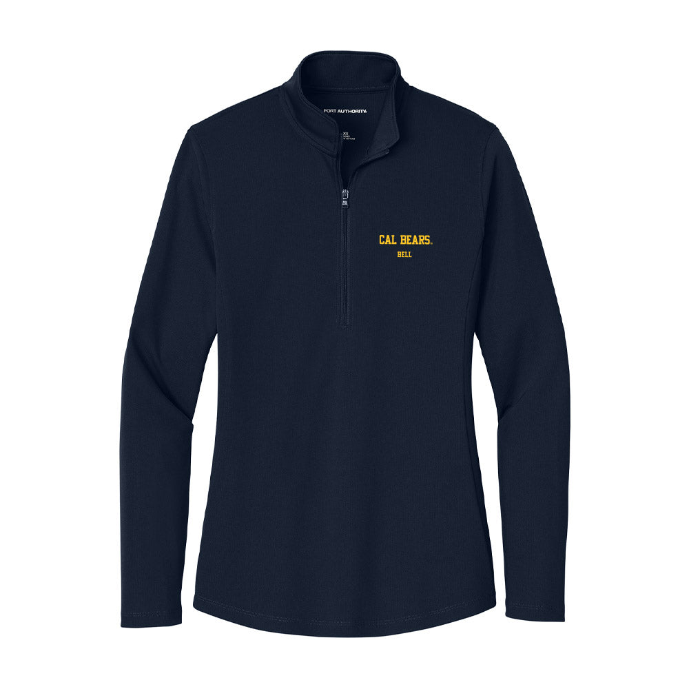 UC Berkeley - NCAA Football : Leon Bell - Women's Lightweight Quarter Zip Jacket-0