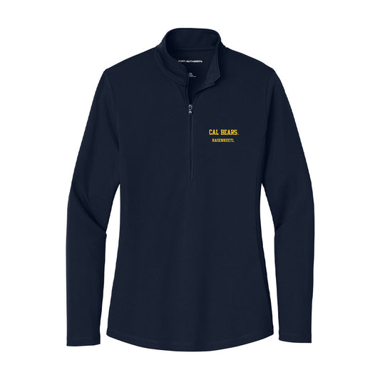 UC Berkeley - NCAA Football : Justin Hasenhuetl - Women's Lightweight Quarter Zip Jacket-0