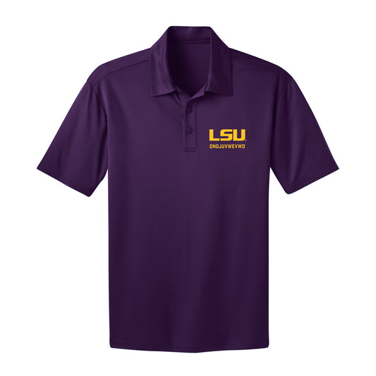 LSU - NCAA Women's Track & Field : Ella Onojuvwevwo - Activewear Polo Shirt-0