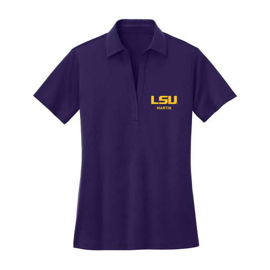 LSU - NCAA Beach Volleyball : Skylar Martin - Women's Activewear Polo Shirt-0