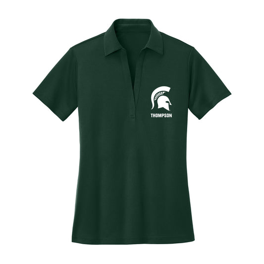 Michigan State - NCAA Football : Keanihst Thompson - Women's Activewear Polo Shirt-0